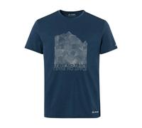 VAUDE Me Tekoa Wool T-Shirt dark sea / white weiß, S