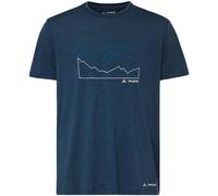 Vaude Tekoa Kurzarm-t-shirt L Dark Sea/Blue