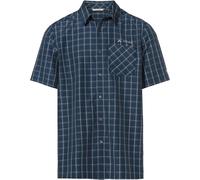 VAUDE Men's Albsteig Shirt III, Herren Kurzarm-Hemd zum Wandern, Dark sea/Dark sea, XL