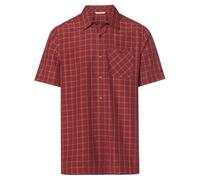 VAUDE Men's Albsteig Shirt III, Herren Kurzarm-Hemd zum Wandern, Carmine/Mars red, M
