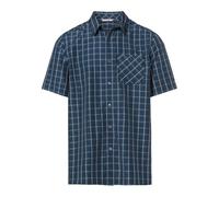 VAUDE Herrenhemd Albsteig Shirt III Kurzarm Dark Sea S