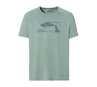 VAUDE Men's Gleann T-Shirt II, Herren T-Shirt zum Wandern und Reisen, Dusty fern, S