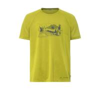 VAUDE Men's Gleann T-Shirt II, Herren T-Shirt zum Wandern und Reisen, Light Leaf, S