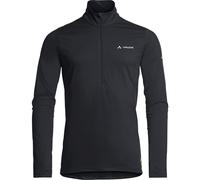 VAUDE Herren Fleecepullover Livigno Halfzip II – warm, schnell trocknend – Slim Fit Schwarz XL