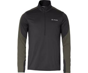 Vaude Men's Livigno Halfzip II, Zwischenschicht, schwarz/grÃ¼n L(52)