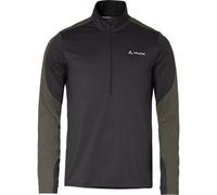 Vaude Men's Livigno Halfzip II, Zwischenschicht, schwarz/grün L(52)