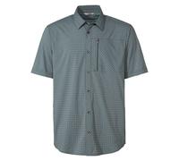 VAUDE Herren Kurzarmhemd Seiland Shirt IV – heron Blau Größe M – 90% Polyamid, 7% Elasthan