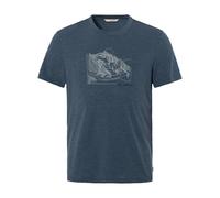 VAUDE Men's Tekoa T-Shirt III, Lässiges Herren T-Shirt für Bergsport und Alltag, Dark sea/Dark sea, L