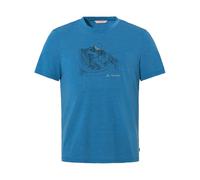 VAUDE Men's Tekoa T-Shirt III, Lässiges Herren T-Shirt für Bergsport und Alltag, Radiate blau, M