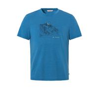 VAUDE Men's Tekoa T-Shirt III, Lässiges Herren T-Shirt für Bergsport und Alltag, Radiate Blue, S