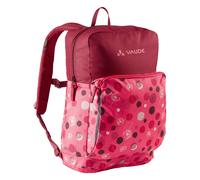 VAUDE Kinderrucksack Minnie für Jungen & Mädchen, komfortabler Wanderrucksack Kinder 10 L in Pink, Wetterfester Schulrucksack mit viel Stauraum & reflektierende Elemente