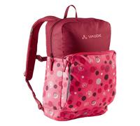 VAUDE Kinderrucksack Minnie für Jungen & Mädchen, komfortabler Wanderrucksack Kinder 10 L in Pink, Wetterfester Schulrucksack mit viel Stauraum & reflektierende Elemente