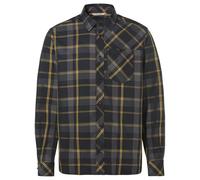 Vaude Neshan IV Longsleeve Shirt Herren Flanellhemd Hemd black-savanna Größe M Farbgruppe schwarz schwarz Herren 100% Polyester