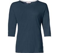 Vaude Neyland 3/4 Damen T-Shirts blau Größe XS Trekking Hautfreundlich Lyocell (Tencel™)