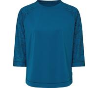 VAUDE Damen T-Shirt Neyland 3/4 II (48522) – schnelltrocknend & pflegeleicht – Gr. 38 Shore Blue