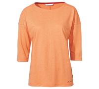 Vaude Neyland 3/4 T-Shirt Damen Wandershirt sweet orange Größe 46 Farbgruppe orange orange Damen Hauptmaterial: 55% Hanf, 35% Polyester, 10% Lyocell