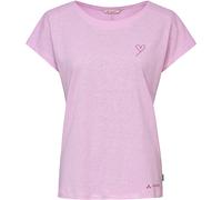 Vaude Neyland Damen T-Shirts rosa Größe S Lifestyle Hautfreundlich Lyocell (Tencel™)