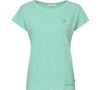 Vaude Neyland Damen T-Shirts tuerkis Größe XL Lifestyle Hautfreundlich Lyocell (Tencel™)