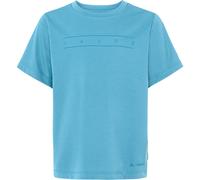 Vaude Print Kurzarm-t-shirt 122-128 cm Crystal Blue