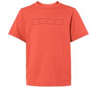 VAUDE Kinder Print T-Shirt Kurzarm Größe 158 Orange