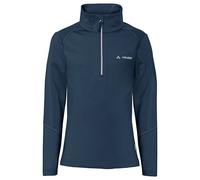 Vaude - Kid's Livigno Halfzip - Fleecepullover, Gr. 104, blau (DarkSea/White)