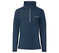 Vaude Livigno Langarm-t-shirt 98 cm Dark Sea / White