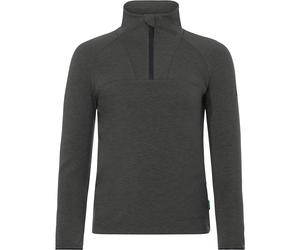 Vaude Rokua Half Zip Kinder Pullover grau Größe 158 Trekking Atmungsaktiv