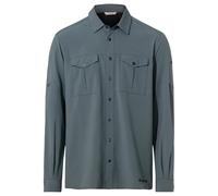 Vaude Rosemoor II LS Shirt Herren Langarmshirt Hemd heron Größe L Farbgruppe grau grau Herren Hauptmaterial: 100% Polyester