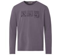 Vaude - Rosemoor L/S T-Shirt III - Longsleeve, Gr. S, grau/lila (PurpleAsh)