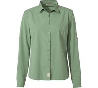 VAUDE Damenbluse Rosemoor LS Shirt IV Langarm Willow Green Größe 36