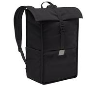 VAUDE City-Rucksack Coreway 20l in Schwarz, wasserabweisender Rucksack Damen & Herren, leichter Daypack für Städtetrips mit Laptop-Fach, Rolltop-Rucksack ideal für den urbanen Alltag