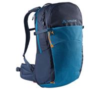 VAUDE Wanderrucksack Wizard Blau 24+4, wasserabweisender Rucksack Damen & Herren, komfortabler Trekkingrucksack mit durchdachtem Tragesystem & praktischer Fächeraufteilung