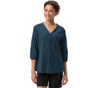 Vaude Skomer 3/4 II Damen Bluse, blau 38