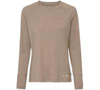 VAUDE Langarmshirt Skomer LS T-Shirt III Damen atmungsaktiv schnelltrocknend, geruchshemmend 44 Oat