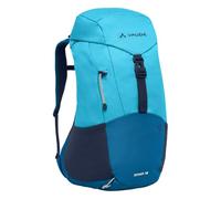 VAUDE Skomer Wanderrucksack Damen 18 L, Regenhülle, Aqua | Aufgeräumter Daypack für Frauen, Aeroflex Netzrücken, Rückenlänge 39 bis 48 cm, Deckelfach, 920 g