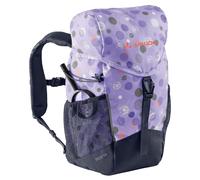 VAUDE Kinderrucksack Skovi für Jungen & Mädchen, komfortabler Wanderrucksack Kinder 10 L in lila, Wetterfester Schulrucksack mit viel Stauraum & reflektierende Elemente, pastel lilac