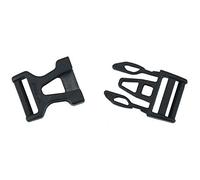 Vaude Steckschnalle 20 mm Single Adjust schwarz 20 mm