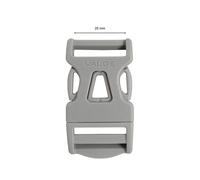 VAUDE Steckschnalle 25 mm Single Adjust, pebbles