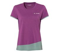 VAUDE Sveit T-Shirt für Damen - Schnelltrocknendes & geruchsresistentes Sport Shirt, Atmungsaktives Outdoor T-Shirt mit Rundhals, für Fahrradreisen & Bergsport - Magenta, 34