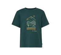 Vaude Rokua Kurzarm-t-shirt 134-140 cm Deep Pond