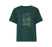 Vaude Rokua Kurzarm-t-shirt 110-116 cm Deep Pond