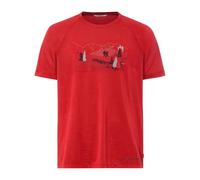 VAUDE Kurzarm-T-Shirt Gleann II Herren zum Wandern und Reisen Mars Red XL