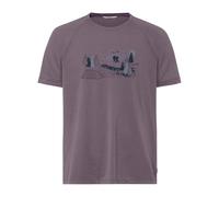 Vaude Gleann Ii Kurzarm-t-shirt L Purple Ash