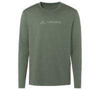 Vaude Logo Langarm-t-shirt M Agave