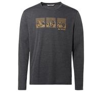 Vaude - Rosemoor L/S T-Shirt III - Longsleeve, Gr. XL, grau (Black/Savanna)