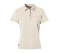 VAUDE Kurzarm-Poloshirt Essential Ecru Damen Größe 34