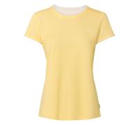 VAUDE Essential T-Shirt für Damen - Schnelltrocknendes & pflegeleichtes Sport Shirt, Atmungsaktives Outdoor T-Shirt mit Rundhals - Glowing red, 36