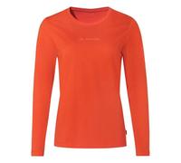 VAUDE Damen Shirt Wo Logo LS T-Shirt (46560) 34 glowing red