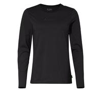 Vaude Logo Langarm-t-shirt 40 Black