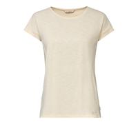 VAUDE Damen T-Shirt Moja IV – bequem für den modernen Stadtalltag – Ecru, Gr. 36